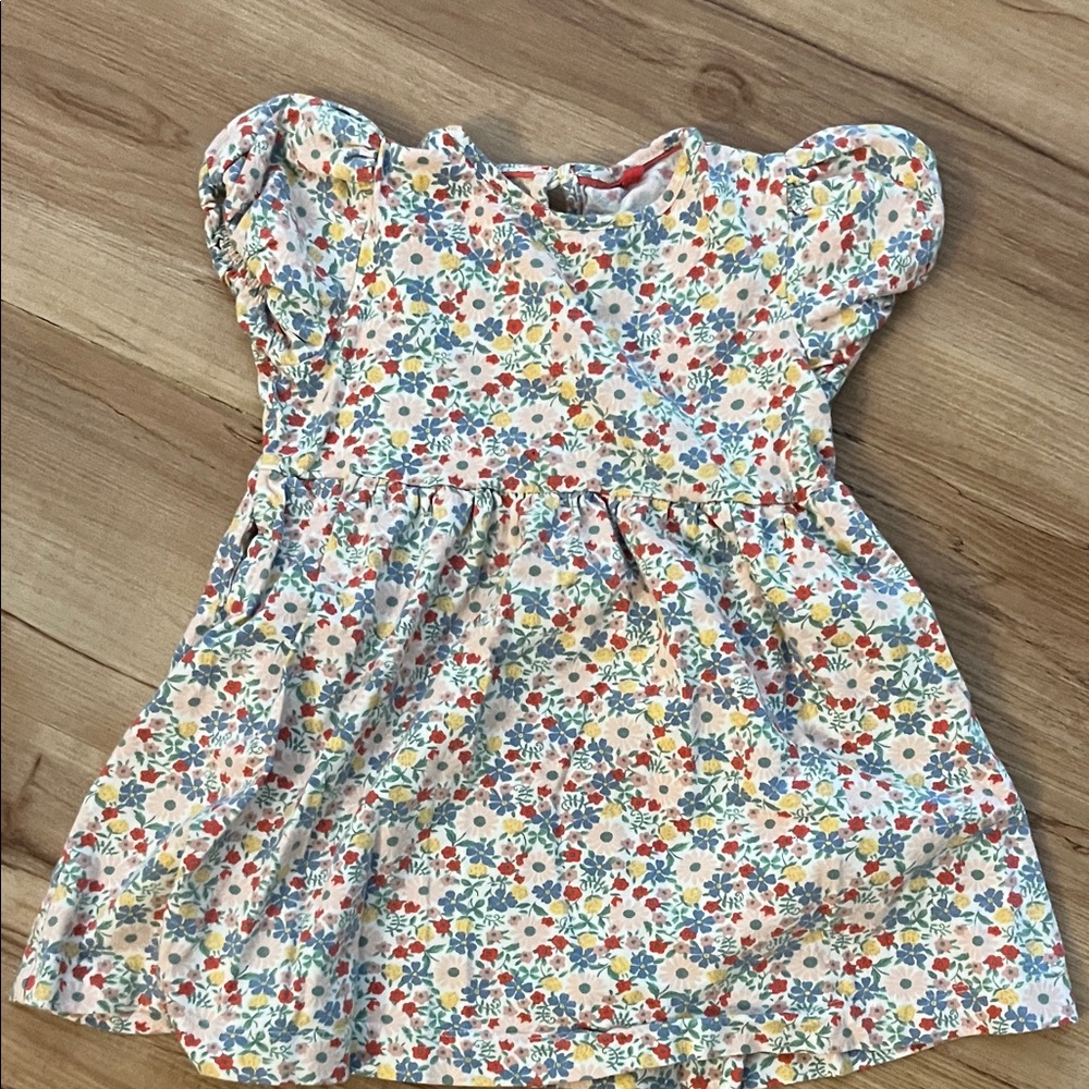 Mini Boden Floral Kids Dress